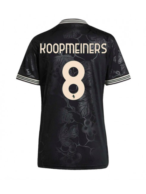 Ženski Nogometna dresi replika Juventus Teun Koopmeiners #8 Tretji 2025-26 Kratek rokav Ženski Nogometna dresi replika Juventus Teun Koopmeiners #8 Tretji 2025-26 Kratek rokav